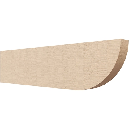 Ekena Millwork 2in. W x 6in. H x 24in. L Durham Woodgrain TimberThane Rafter Tail, Primed Tan RFTUR02X06X24DURRCPR
